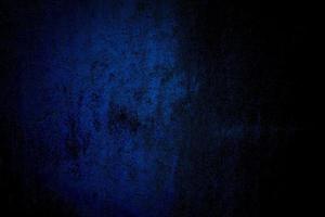 Blue Grunge Concrete Wall Texture Background. photo