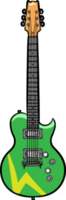 Guitar png graphic clipart design