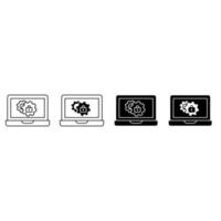 Protection icon vector . Password  illustration sign collection. Cyber security symbol or logo.