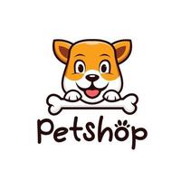 Pet Shop Logo Vector Design Template