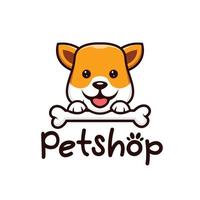 Pet Shop Logo Vector Design Template