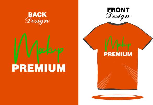 Orange T Shirt Template Vector Art, Icons, and Graphics for Free Download