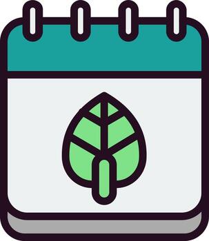 icono de vector de hoja