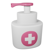 3d disinfettante spray icona png