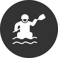 Rafting Vector Icon