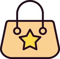 Hand Bag Vector Icon