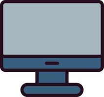 Monitor Vector Icon