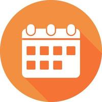 semanal calendario vector icono