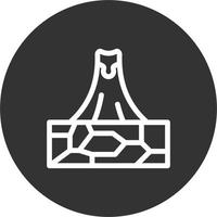 Volcano Vector Icon