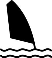 Windsurf Vector Icon