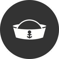 marinero gorra vector icono