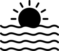 Sun Vector Icon