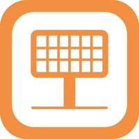 Solar Panel Vector Icon
