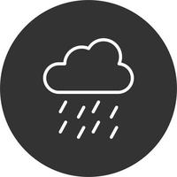 Heavy Rain Vector Icon