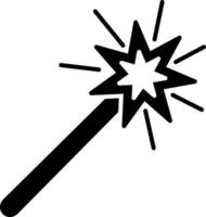 Magic wand Vector Icon