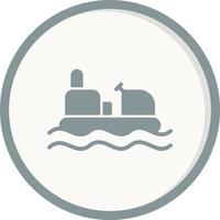 Bumper Boats Vector Icon