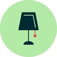 Desk lamp Vector Icon