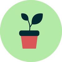 Plant pot Vector Icon