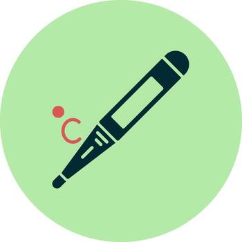 termómetro vector icono