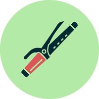 Hair curler Vector Icon