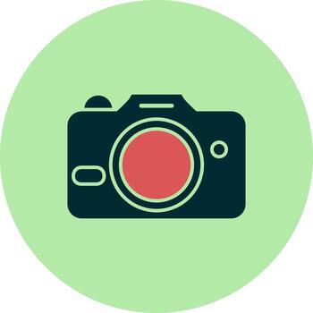 icono de vector de camara