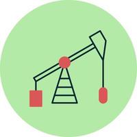 Oil Pump Vector Icon