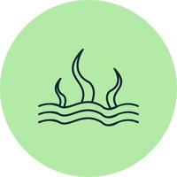 Sea Weed Vector Icon