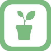 Plant pot Vector Icon