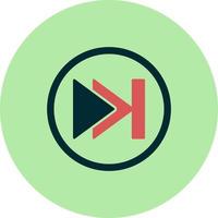 Next button Vector Icon