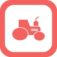 icono de vector de tractor