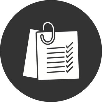 icono de vector de documento