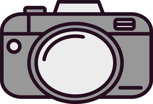 icono de vector de camara