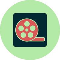 Movie reel Vector Icon