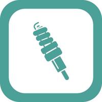 Spark plug Vector Icon