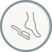 Pedicure Vector Icon