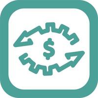 Cash Flow Vector Icon