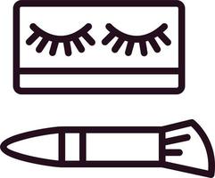 Eyelashes Vector Icon