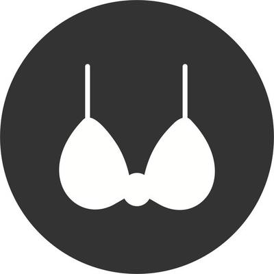 Bra color icon. Brassiere. Isolated vector illustration 4460932 Vector Art  at Vecteezy