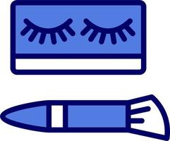 Eyelashes Vector Icon