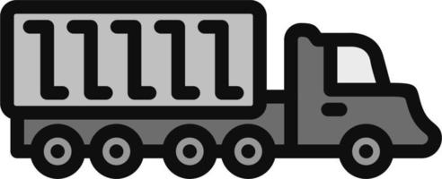 Cargo Truck Vector Icon