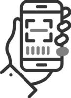 Barcode Scanner Vector Icon