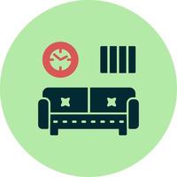 Waiting room Vector Icon