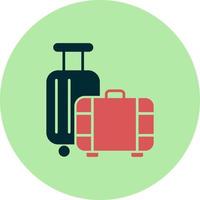 Baggage Vector Icon