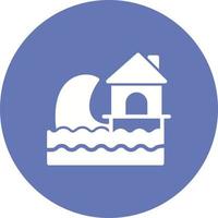 Tsunami Vector Icon