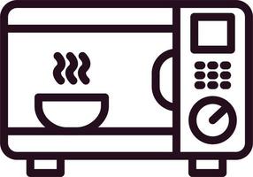 Microwave Vector Icon