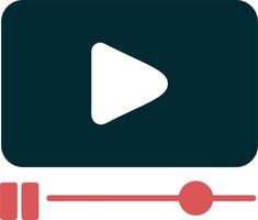 Video player Vector Icon