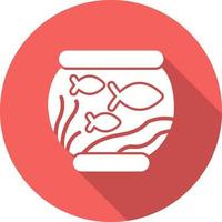 Fish Bowl Vector Icon