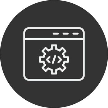 software desarrollo vector icono