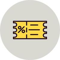 Voucher Vector Icon