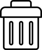 Trash Vector Icon